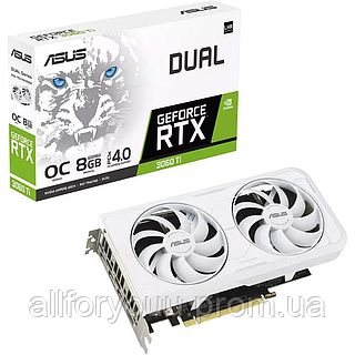 GeForce RTX 3060 Ti 8GB ホワイト ASUS Dual GeForce RTX 3060 Ti White OC Edition 8GB GDDR6X