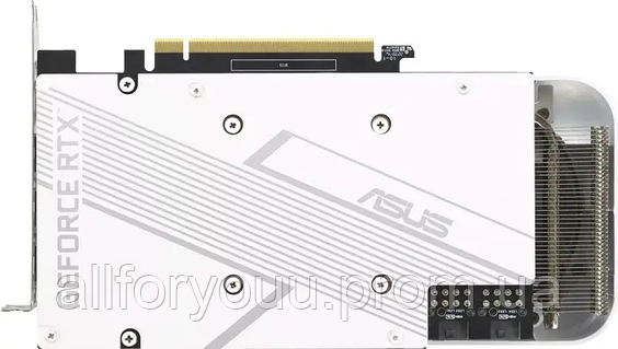 Видеокарта ASUS Dual GeForce RTX 3060 Ti White OC Edition