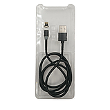 Магнітний кабель M3 Lightning - USB для Iphone / Круглий 360 Градусів / 100 см. / Чорний, фото 5