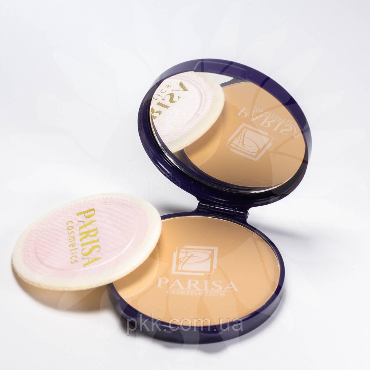 Пудра для обличчя компактна Parisa Cosmetics Pime and Fine, № 01 Світла бежева, фото 1