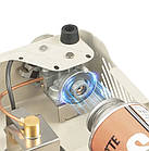 Портативна міні газова плита Naturehike зелена під цанговий балон, фото 2