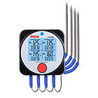 Термометр харчовий електронний 4-канальний Bluetooth -40-300 °C WINTACT WT308B
