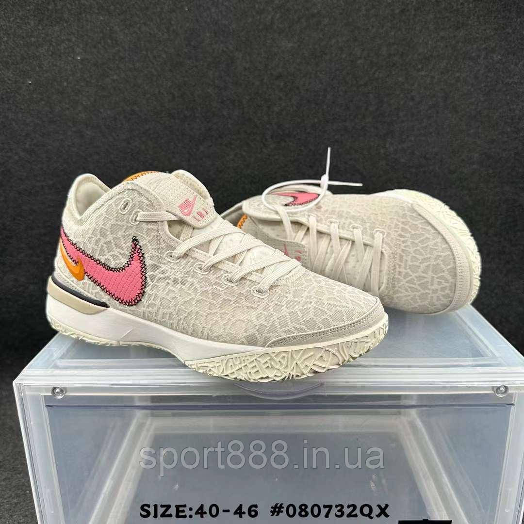 Nike LeBron NXXT Gen "Light Orewood Brown" Бежевий чоловічі баскетбольні кросівки, фото 1