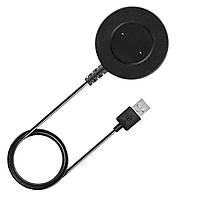 Магнітний USB кабель на смарт-годинник Huawei Watch GT / GT2 / GT2e / 100 см. / Чорний