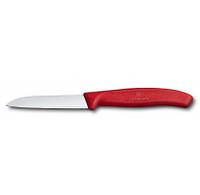 Кухонный нож Victorinox SwissClassic для чистки 80 мм Красный 6.7401 SX, код: 376789