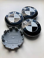 Колпачки заглушки на литые диски BMW БМВ 68мм, 36136783536,E30,E34,E36,E38,E39, E46,E53,E60,E65,E70,E82,E90