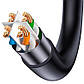 Кабель Baseus high Speed Seven types of RJ45 10Gigabit network cable (round cable) |8m|, фото 6