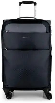Середня валіза Gabol Cloud (M) Black | Легка, Міцна, 4 колеса, Телескопічна ручка, TSA замок, фото 1
