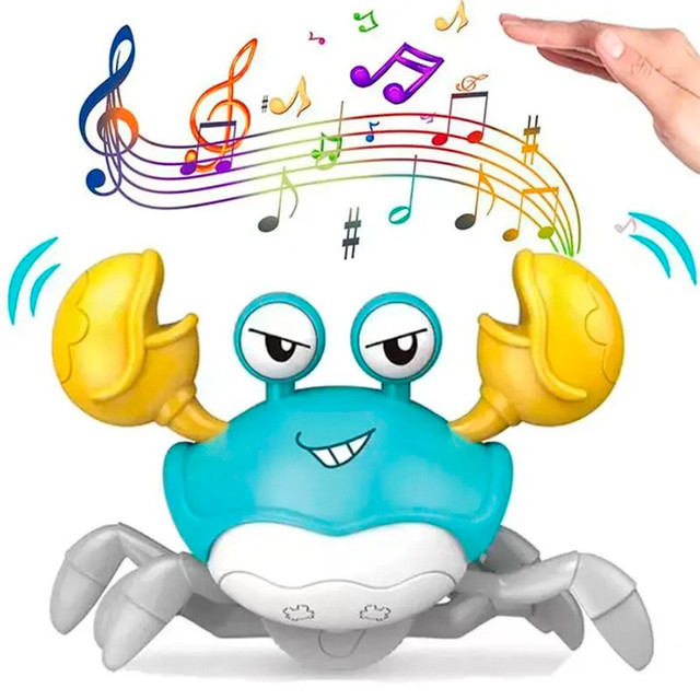 Бігаючий робот "Корб" зі звуковими та світловими ефектами Cartoon Crab HX155C