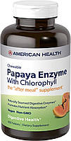 American Health Papaya Enzyme with Chlorophyll 600 жевательных таблеток