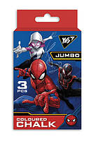 Крейда кольор." Yes" 3 кол. Jumbo Marvel 400385