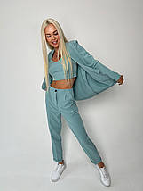 Костюм-трійка з топом "Vanity" | Розпродаж моделі, фото 4