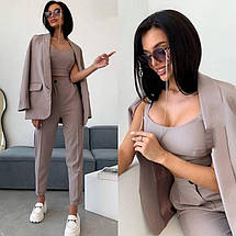 Костюм-трійка з топом "Vanity" | Розпродаж моделі, фото 5