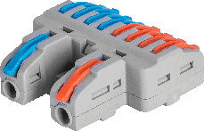 Клемна колодка E.Next PRO, 2-8 контактів, універсальна для AC/DC, 12-240 В, фото 2