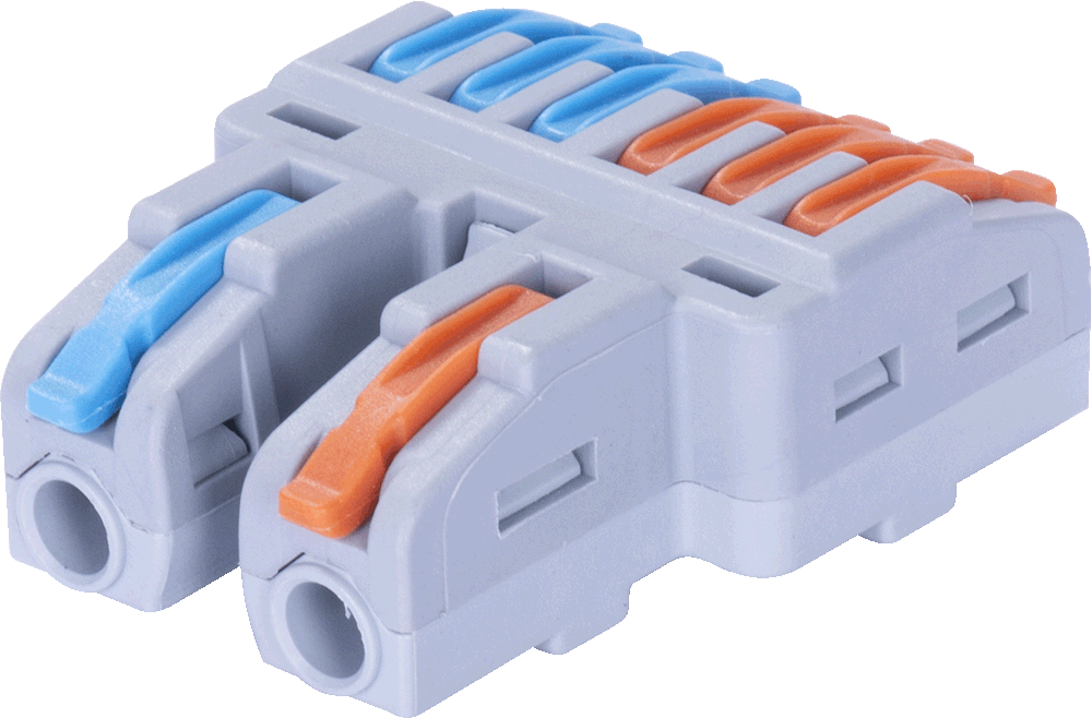 Клемна колодка E.Next PRO 2-6 контактів з важелем для AC/DC 12-240 В