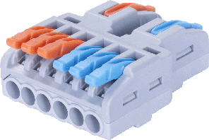 Клемна колодка E.Next PRO 2-6 контактів з важелем для AC/DC 12-240 В, фото 3