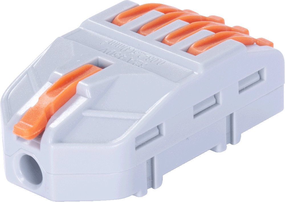 Клемна колодка E.Next PRO 1-4 контакти, 12-240 В, універсальна, компактна