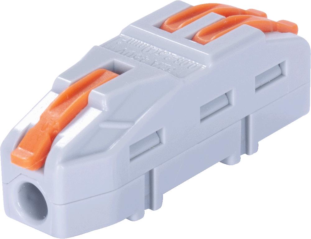 Клемна колодка E.Next PRO 1-2 з важелем, 12-240 В, 3 контакти, компактна