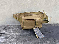 Таткическая сумка поясная в цвете койот военная спец сумка для полевых условий