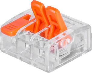 Клемна колодка трійна E.Next з важелями, AC/DC 12-240 В, 3 контакти, фото 2