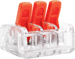 Клемна колодка трійна E.Next з важелями, AC/DC 12-240 В, 3 контакти, фото 4