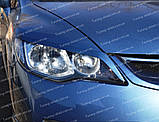 Вії на Honda Civic 4d (накладки передніх фар Хонда Цивік 4д до низу фар), фото 6