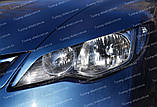 Вії на Honda Civic 4d (накладки передніх фар Хонда Цивік 4д до низу фар), фото 10