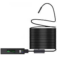 USB Wi-Fi камера, бороскоп, эндоскоп 8 мм 10 м CNV Black