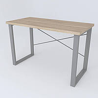 Письменный стол Ferrum-decor Драйв 750x1400x600 Серый металл ДСП Дуб Сонома 32 мм (DRA179) SX, код: 2748837
