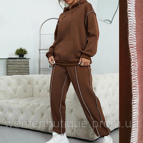 Купить Костюм женский двухнитка стильный, цена 660 ₴ — Prom.ua (ID ...