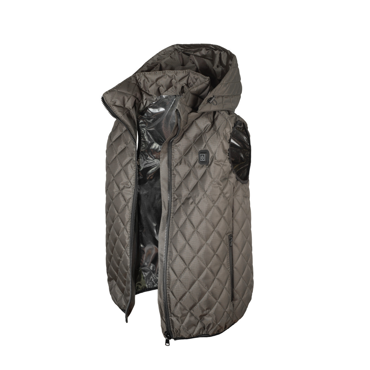 Жилет із підігрівом Shine Теплий Пан 4XL хакі