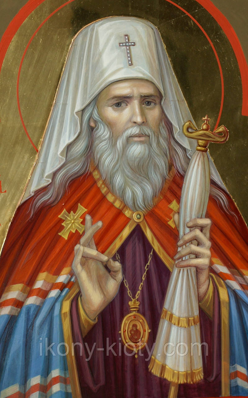 Ікона Святого Гавриїла Бенулеску-Бодоні, митрополита Кишинівського і Хотинського.