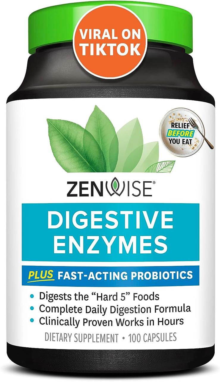 Zenwise Digestive Enzymes 100 капсул