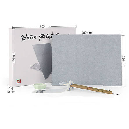 Дошка для малювання водою (Water artist board) Формат А3, фото 1