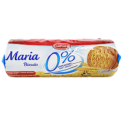 Печиво марія (без цукру) Куетара Cuetara maria 200g 12шт/ящ (Код: 00-00014785)