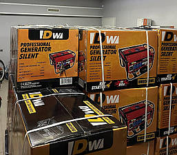 Генератор бензиновий DW DW8500E 4,5 кВт електростартер, фото 6