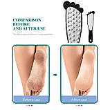 Двостороння лазерна терка для п'ят для домашнього подікюру 196, фото 4