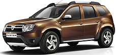 Кенгурятники на Dacia Duster (з 2010--)