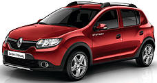 Тюнінг , обвіс на Dacia Sandero stepway (з 2012--)