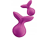 Вібратор стимулятор для клітора Satisfyer Viva la Vulva 3 12 функцій фіолетовий, фото 3