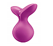 Вібратор стимулятор для клітора Satisfyer Viva la Vulva 3 12 функцій фіолетовий, фото 8