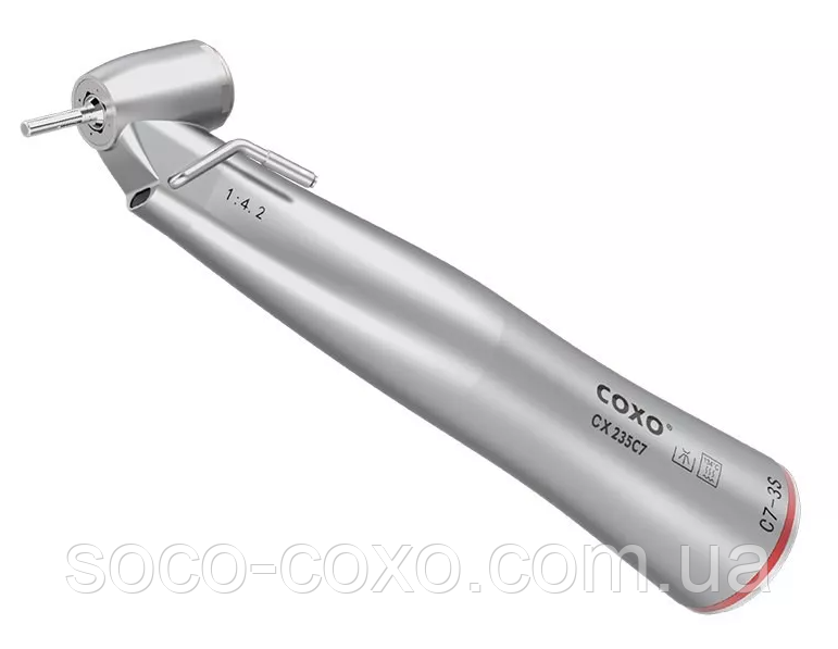 Наконечник кутовий підвищуючий COXO CX235 C7-3S 1:5 (для фізіодіспенсера)