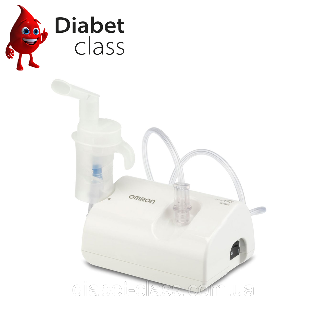 Компресорний інгалятор OMRON NE-C801, фото 1