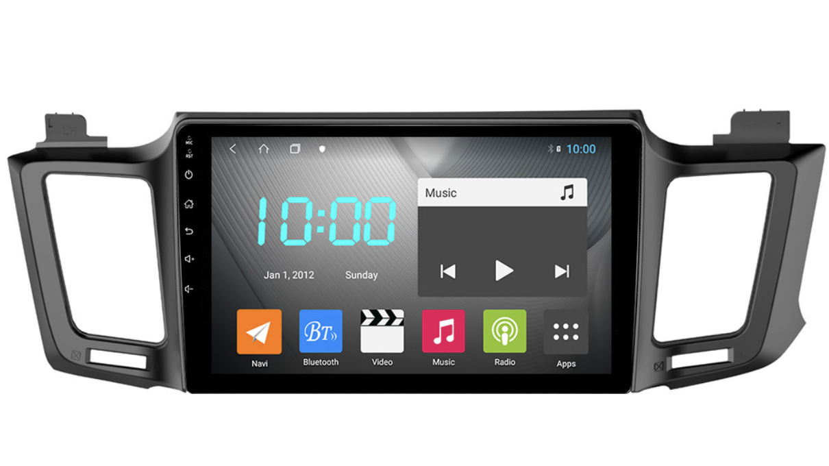 Магнітола 4G Toyota RAV4 2013-2018 на Android с поддержкой Apple CarPlay