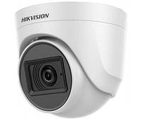 DS-2CE76H0T-ITPFS (3.6мм) 5Мп Turbo HD видеокамера Hikvision с встроенным микрофоном