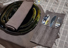 Тканинний сервірувальний  конверт для столових приборів (варіант №3)
