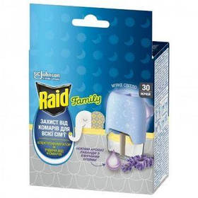 Елетрофумігатор + рідина від комарів Лаванда Raid