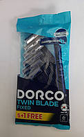 Верстат чоловічий одноразовий Dorco twin blade 6 шт.