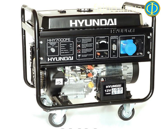 отзывы о генераторе hyundai 7000fe