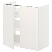 Половина умывальника IKEA ENHET, Дверь, белый, 60x32x60 см, 193.236.46